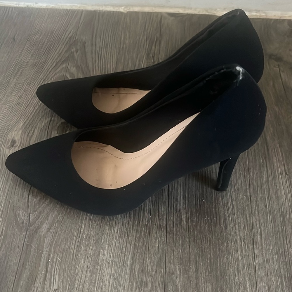 Black heels